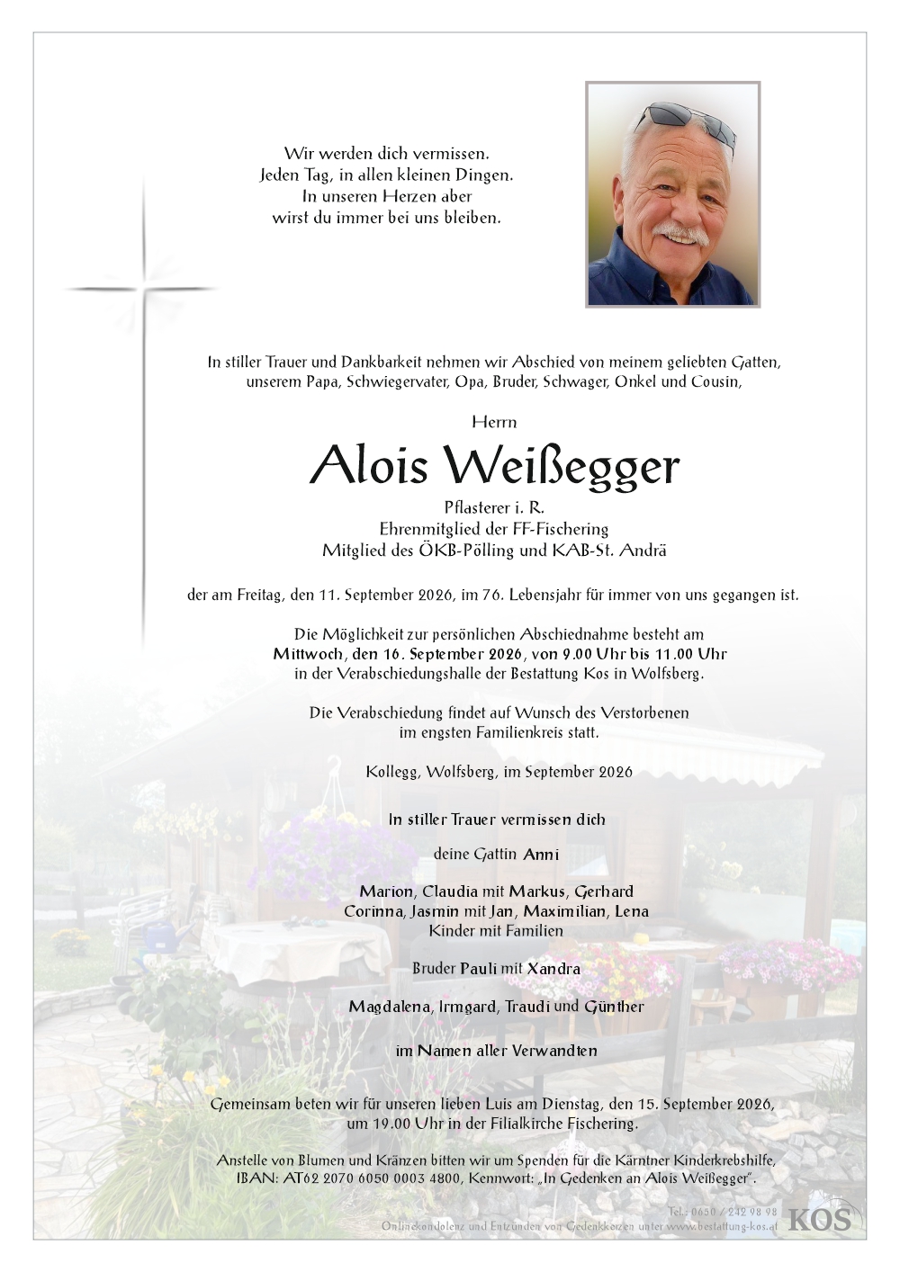 Alois  Weißegger